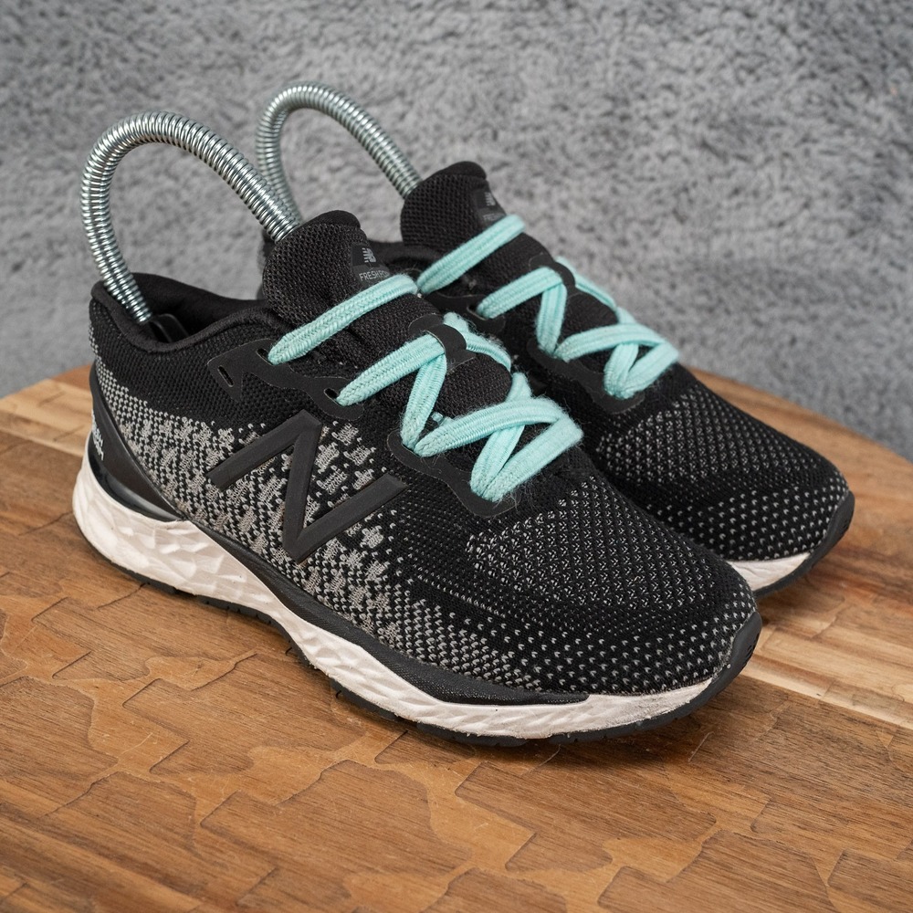 New Balance Kids Fresh Foam 880 V10 Black/White Toddler Sz 13.5 W Boy Girls